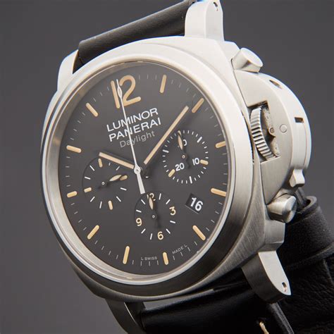 panerai luminor daylight chrono|Panerai Luminor chronograph price.